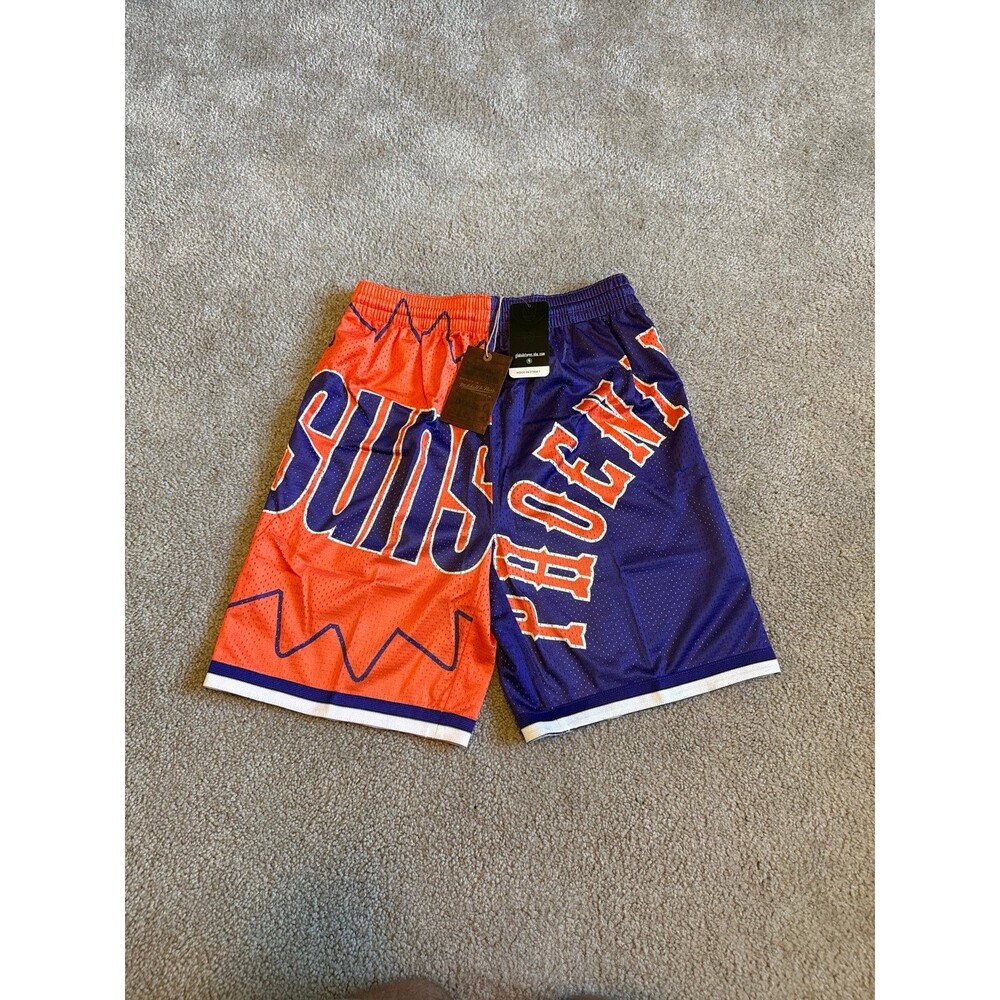 Phoenix Suns Mitchell and Ness NWT Youth Mesh Shorts Size Large
